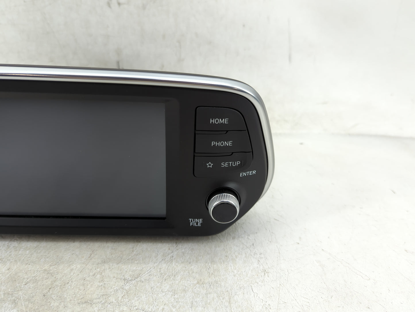 2019-2020 Hyundai Santa Fe Radio AM FM Cd Player Receiver Replacement P/N:96160-S2320VCS Fits Fits 2019 2020 OEM Used Auto P