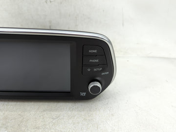 2019-2020 Hyundai Santa Fe Radio AM FM Cd Player Receiver Replacement P/N:96160-S2320VCS Fits Fits 2019 2020 OEM Used Auto Parts