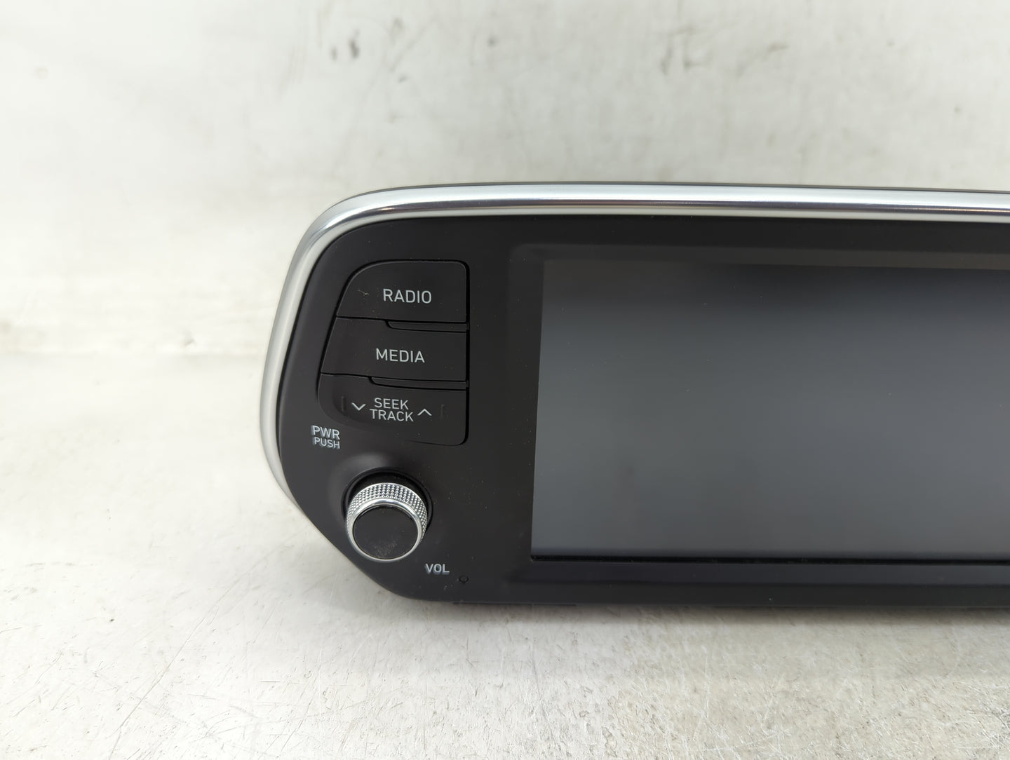 2019-2020 Hyundai Santa Fe Radio AM FM Cd Player Receiver Replacement P/N:96160-S2320VCS Fits Fits 2019 2020 OEM Used Auto P