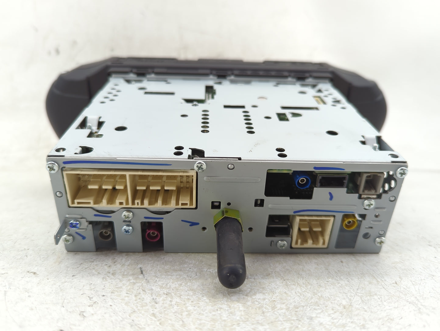 2019-2020 Hyundai Santa Fe Radio AM FM Cd Player Receiver Replacement P/N:96160-S2320VCS Fits Fits 2019 2020 OEM Used Auto P