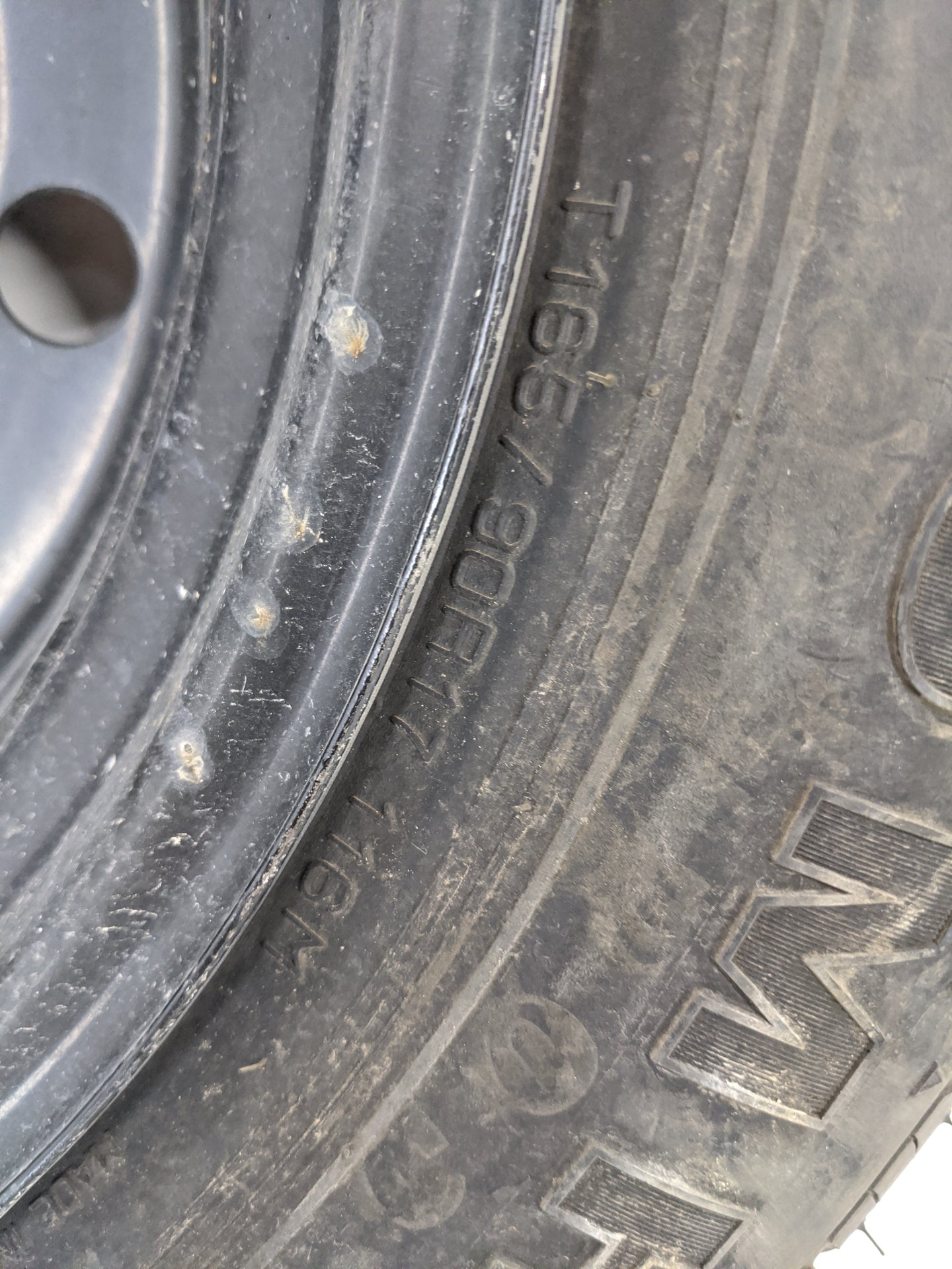 2007-2020 Hyundai Santa Fe Spare Donut Tire Wheel Rim Oem - Oemusedautoparts1.com