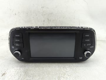 2019-2020 Hyundai Santa Fe Radio AM FM Cd Player Receiver Replacement P/N:96160-S2320VCS Fits Fits 2019 2020 OEM Used Auto P