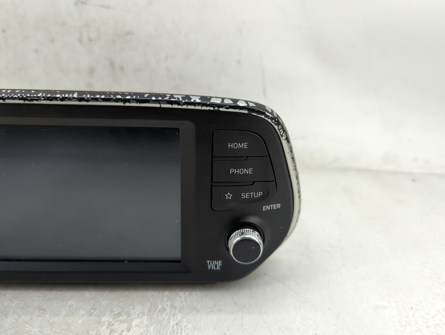 2019-2020 Hyundai Santa Fe Radio AM FM Cd Player Receiver Replacement P/N:96160-S2320VCS Fits Fits 2019 2020 OEM Used Auto P
