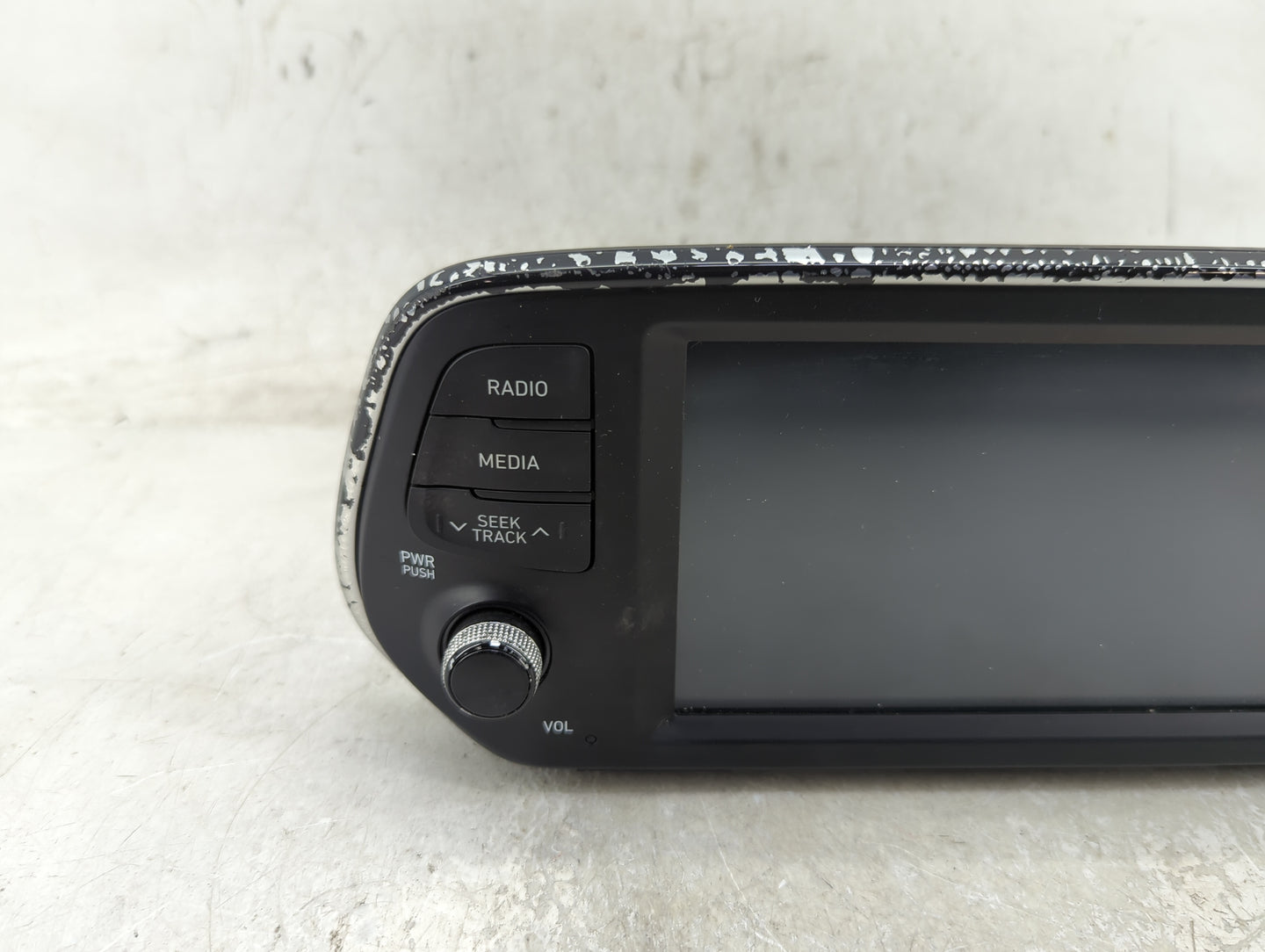 2019-2020 Hyundai Santa Fe Radio AM FM Cd Player Receiver Replacement P/N:96160-S2320VCS Fits Fits 2019 2020 OEM Used Auto P