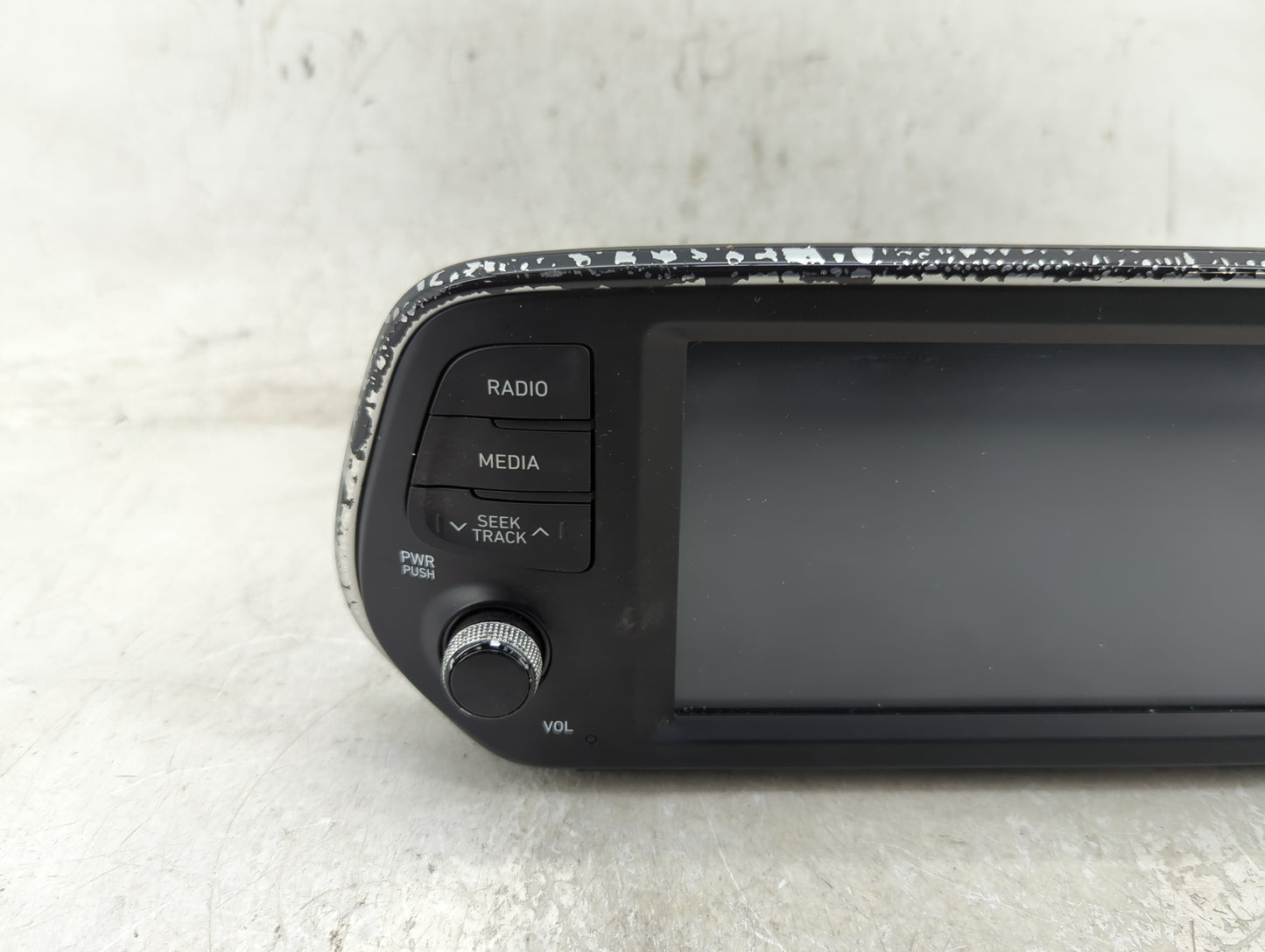 2019-2020 Hyundai Santa Fe Radio AM FM Cd Player Receiver Replacement P/N:96160-S2320VCS Fits Fits 2019 2020 OEM Used Auto P