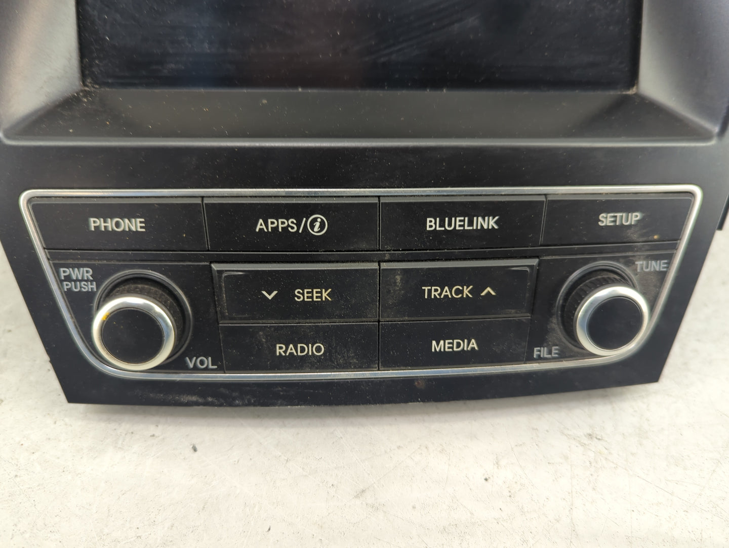 2017-2018 Hyundai Santa Fe Radio AM FM Cd Player Receiver Replacement P/N:96160-B8000NN5 AT140DPAN Fits Fits 2017 2018 OEM U