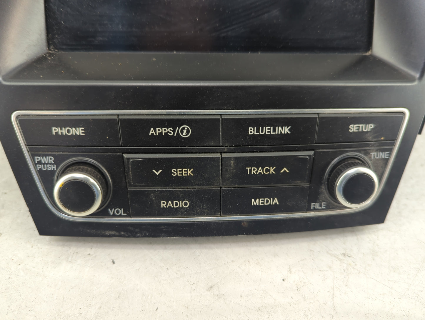 2017-2018 Hyundai Santa Fe Radio AM FM Cd Player Receiver Replacement P/N:96160-B8000NN5 AT140DPAN Fits Fits 2017 2018 OEM U