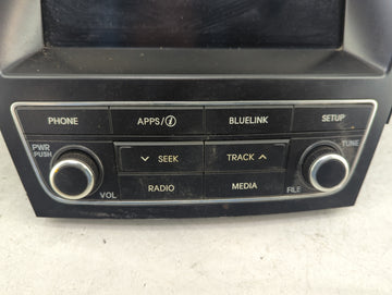 2017-2018 Hyundai Santa Fe Radio AM FM Cd Player Receiver Replacement P/N:96160-B8000NN5 AT140DPAN Fits Fits 2017 2018 OEM Used Auto Parts
