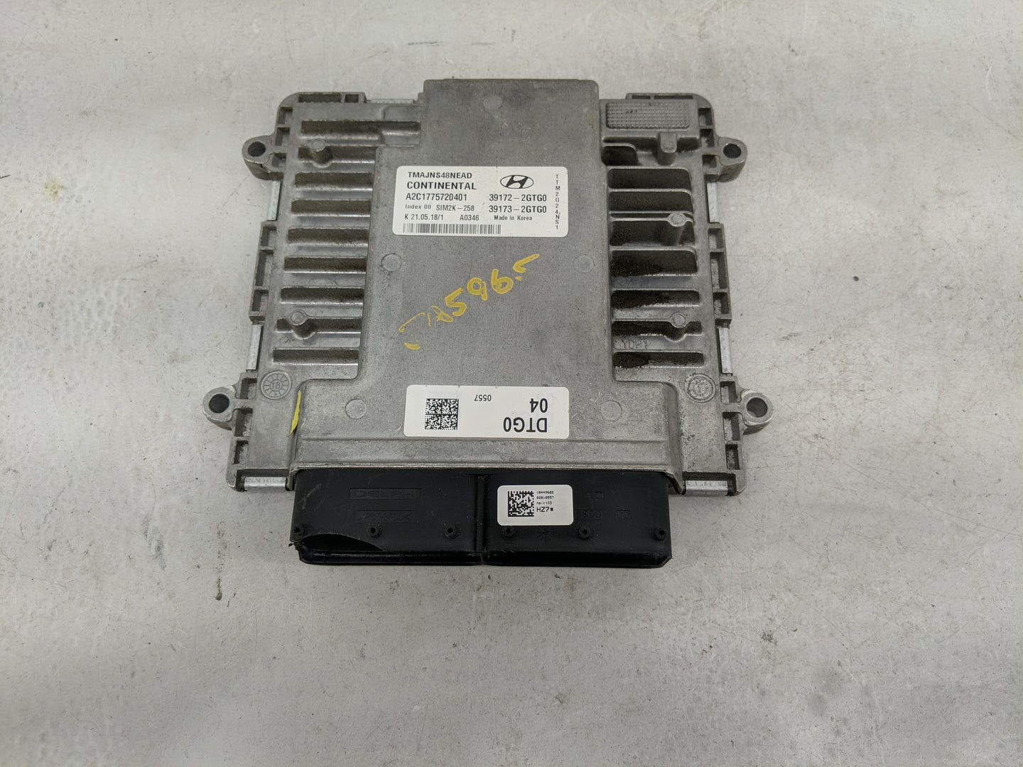 2019 Hyundai Santa Fe PCM Engine Control Computer ECU ECM PCU OEM P/N:39172-2GTG0 39173-2GTG0, A2C1775720401, TMAJNS48NEAD F