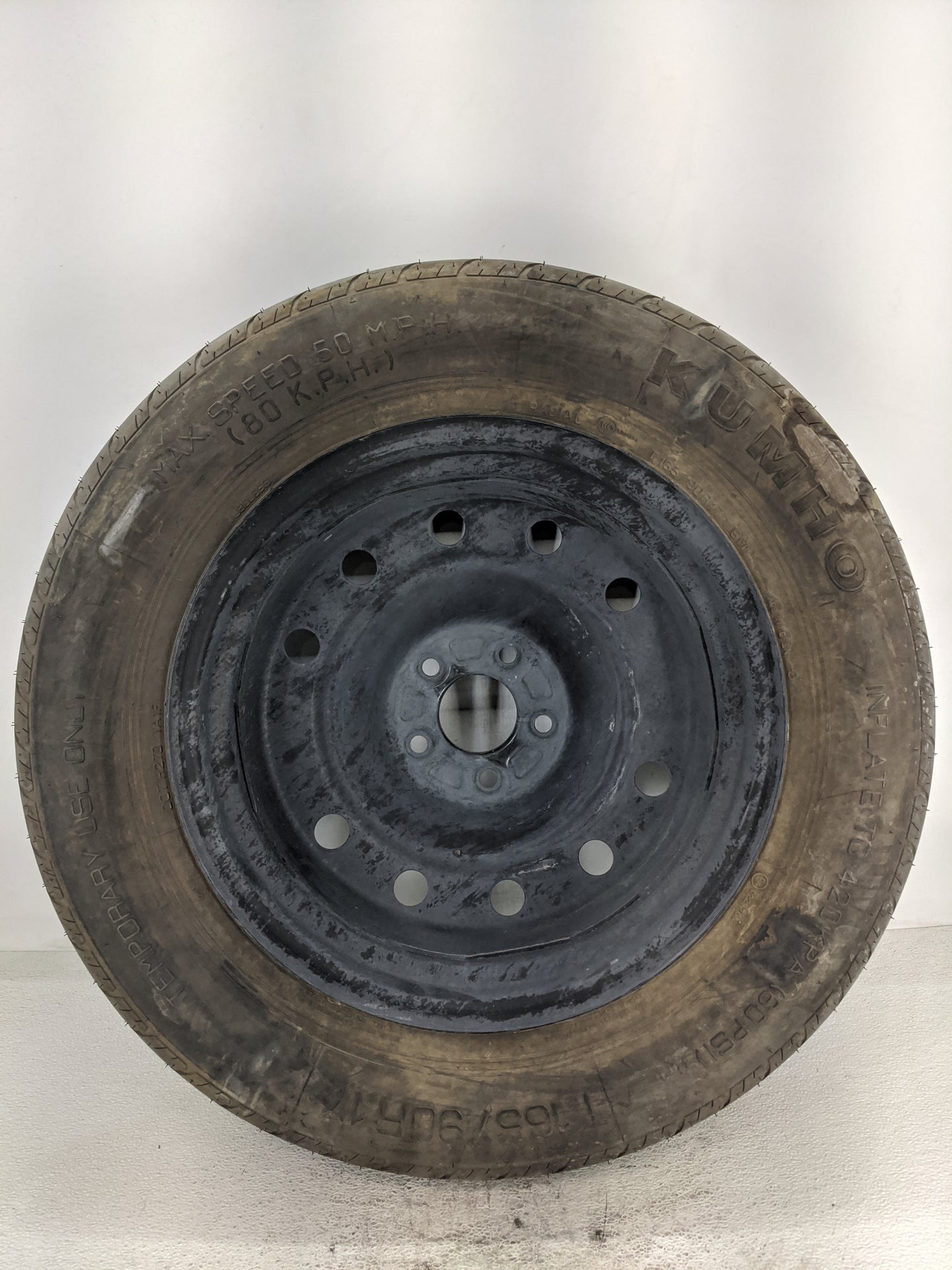 Hyundai Santa Fe Spare Donut Tire Wheel Rim Oem 1455289 - Oemusedautoparts1.com