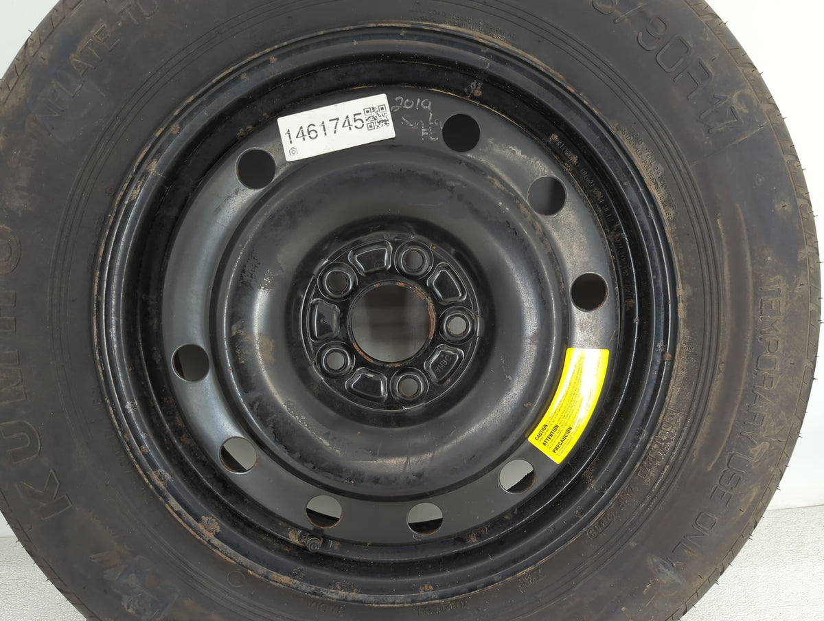 2019 Hyundai Santa Fe Spare Donut Tire Wheel Rim Oem - Oemusedautoparts1.com