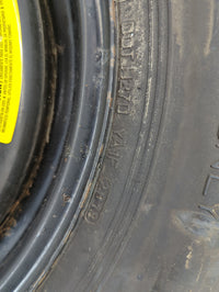 2019 Hyundai Santa Fe Spare Donut Tire Wheel Rim Oem - Oemusedautoparts1.com