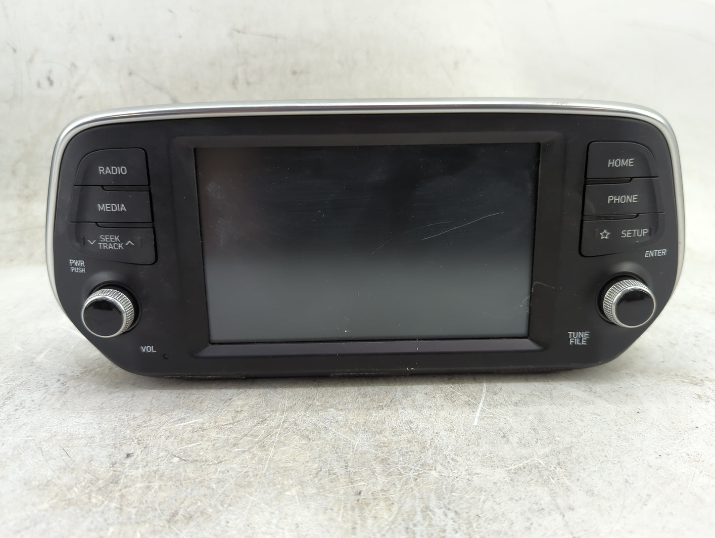 2019-2020 Hyundai Santa Fe Radio AM FM Cd Player Receiver Replacement P/N:96160-S2300VCS ADB40S2AN Fits Fits 2019 2020 OEM U