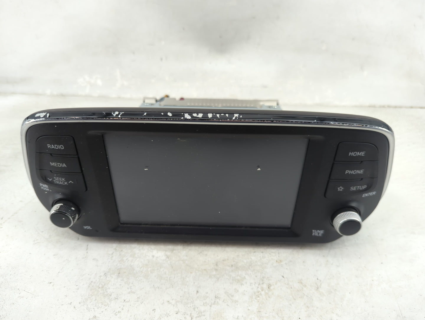 2019-2020 Hyundai Santa Fe Radio AM FM Cd Player Receiver Replacement P/N:96160-S2300VCS ADB40S2AN Fits Fits 2019 2020 OEM U