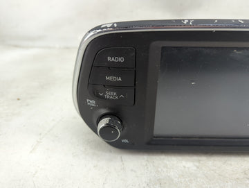 2019-2020 Hyundai Santa Fe Radio AM FM Cd Player Receiver Replacement P/N:96160-S2300VCS ADB40S2AN Fits Fits 2019 2020 OEM Used Auto Parts