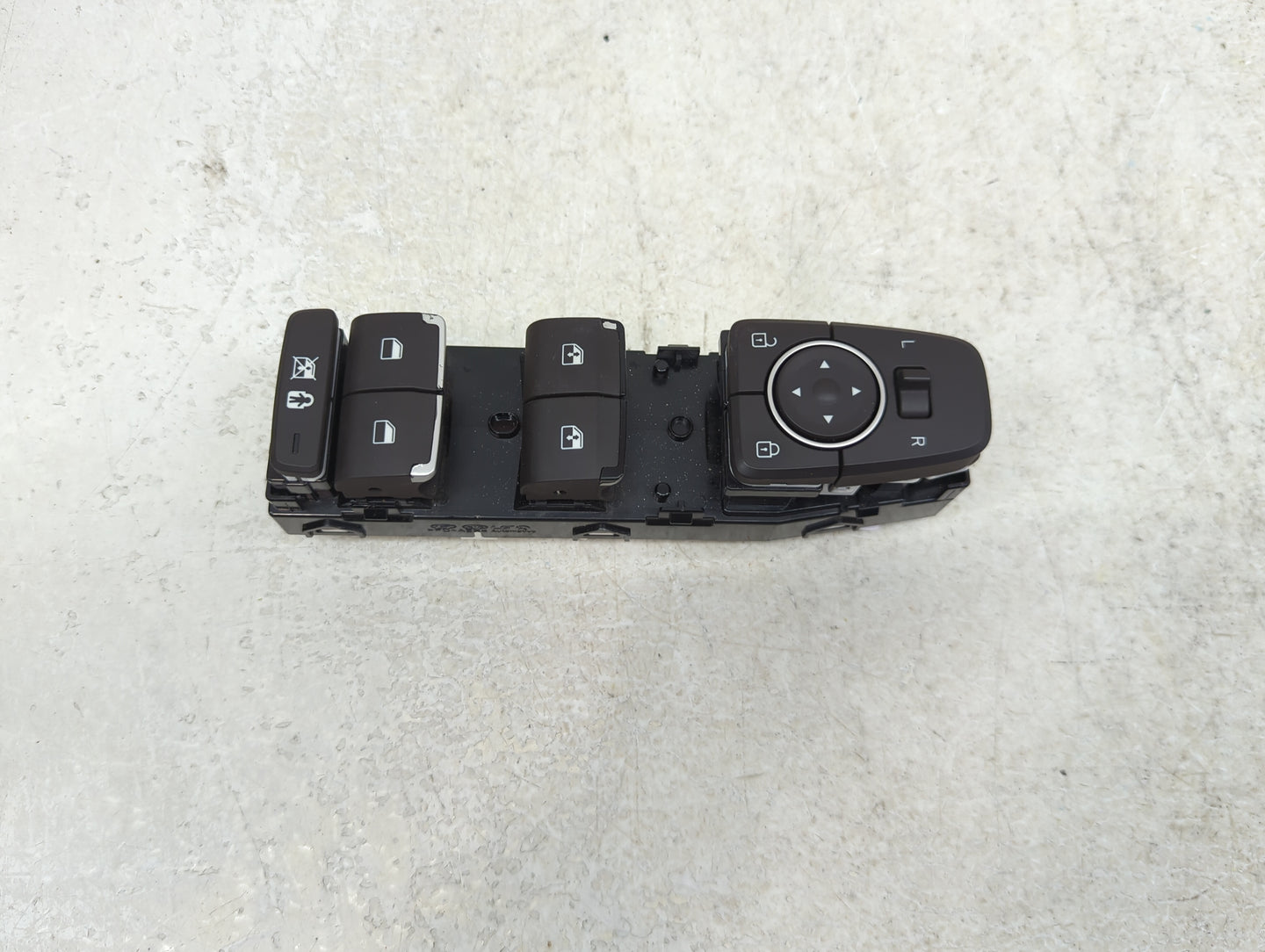 2019-2020 Hyundai Santa Fe Master Power Window Switch Replacement Driver Side Left P/N:93571S1130SST Fits Fits 2019 2020 OEM