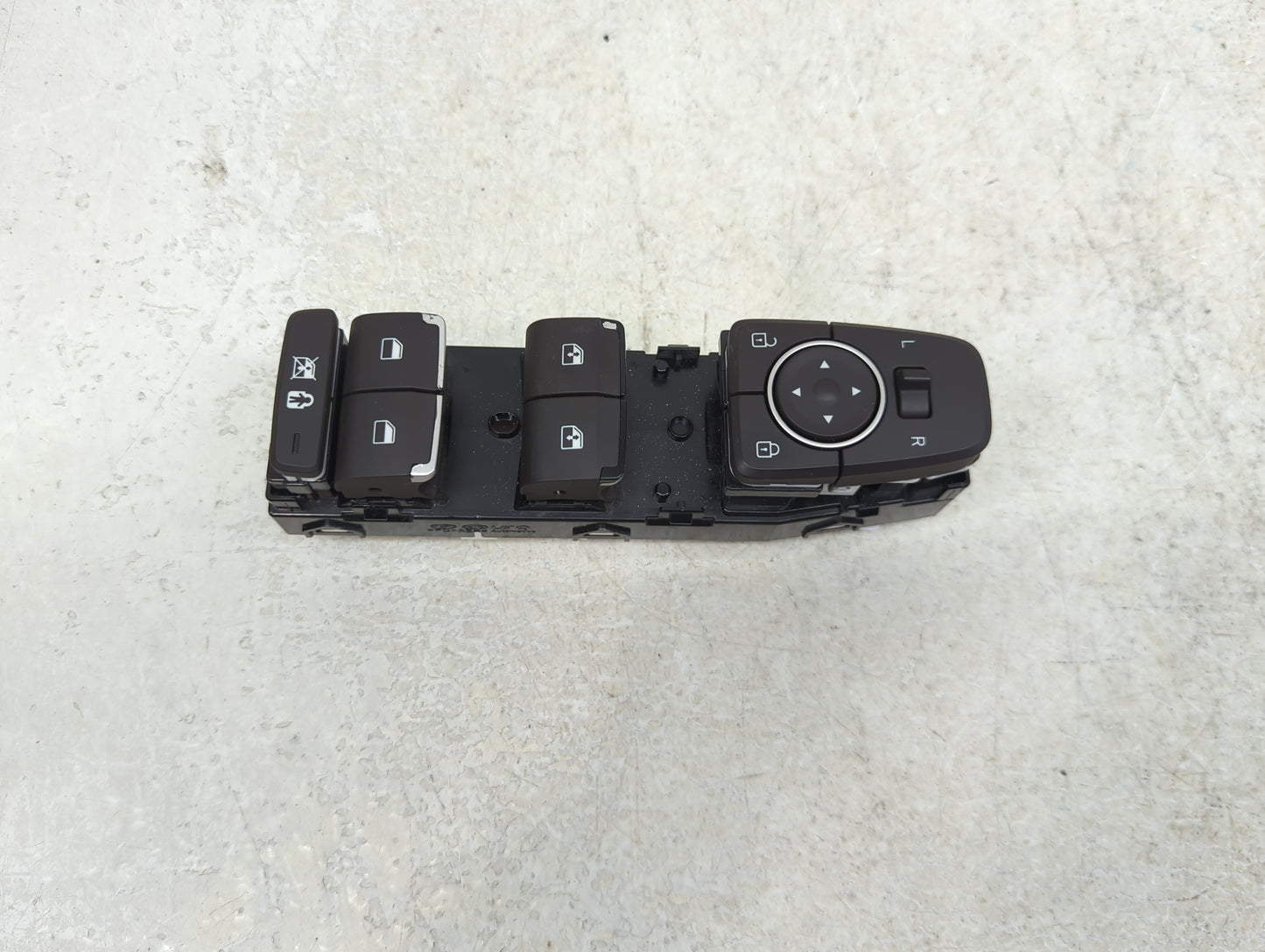 2019-2020 Hyundai Santa Fe Master Power Window Switch Replacement Driver Side Left P/N:93571S1130SST Fits Fits 2019 2020 OEM