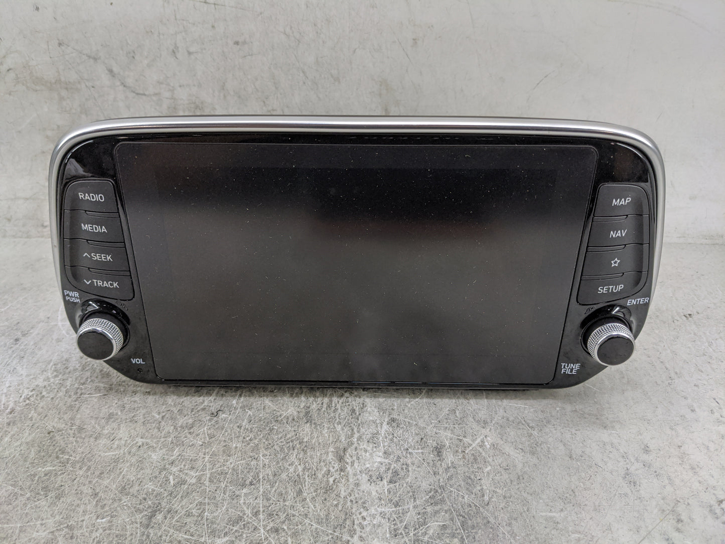 2019-2020 Hyundai Santa Fe Radio AM FM Cd Player Receiver Replacement P/N:96560-S2300UAY ATC40S2AN Fits Fits 2019 2020 OEM U