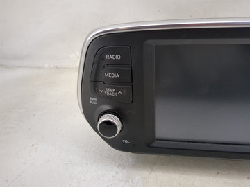 2019-2020 Hyundai Santa Fe Radio AM FM Cd Player Receiver Replacement P/N:96160-S2300VCS ADB40S2AN Fits Fits 2019 2020 OEM Used Auto Parts