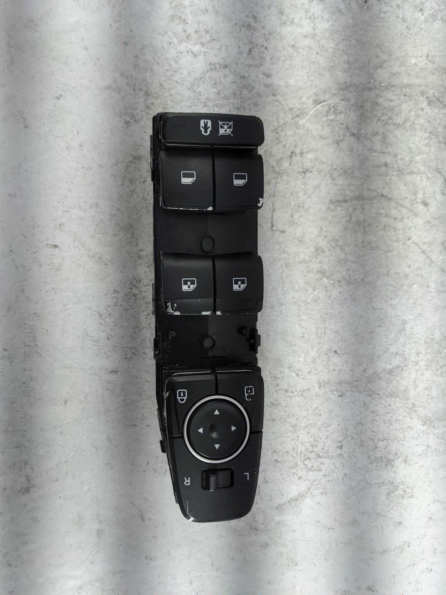 2019-2020 Hyundai Santa Fe Master Power Window Switch Replacement Driver Side Left P/N:93571S1130NB Fits Fits 2019 2020 OEM 