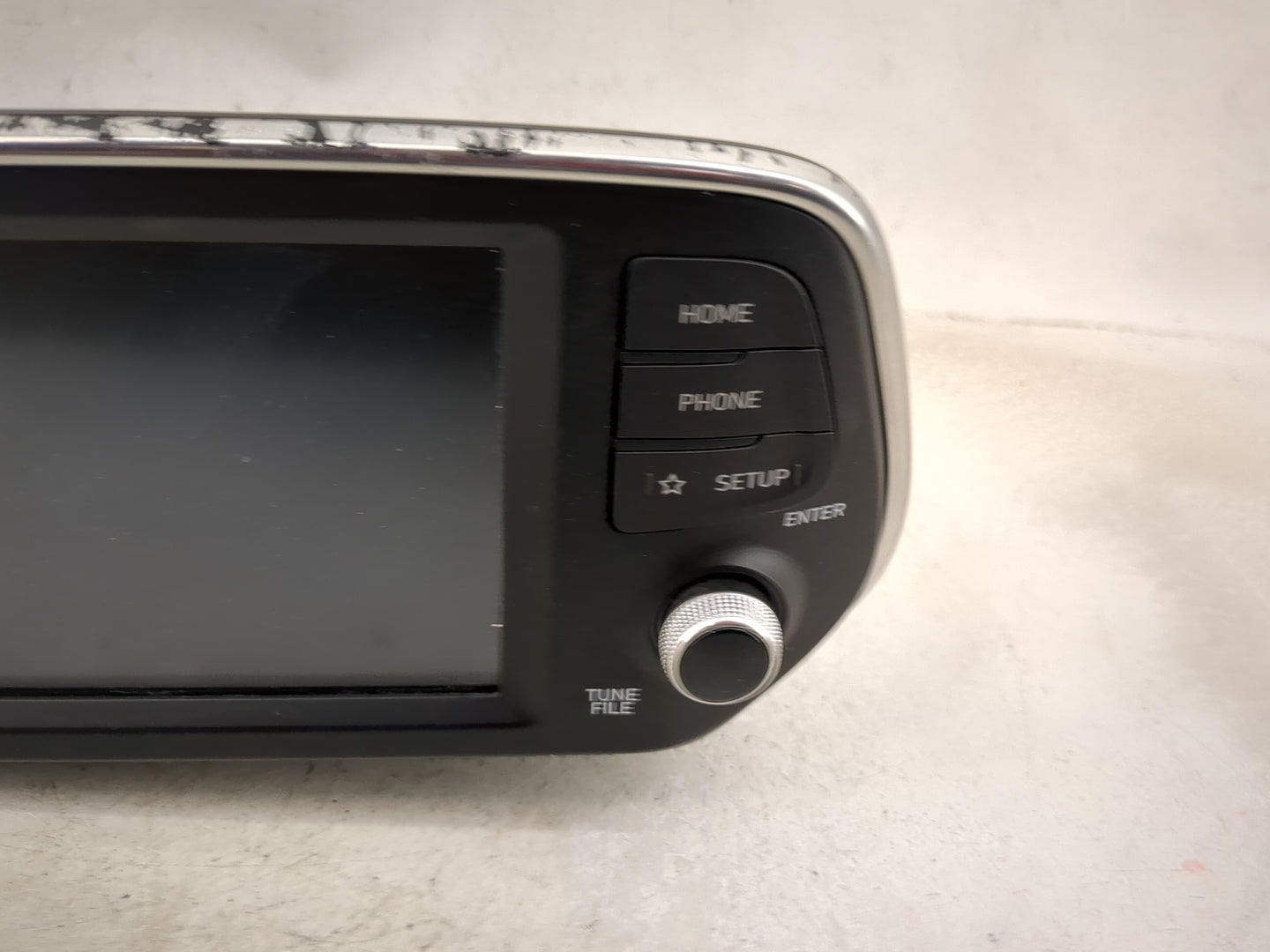 2019-2020 Hyundai Santa Fe Radio AM FM Cd Player Receiver Replacement P/N:96160-S2000VCS ADB10S2AN Fits Fits 2019 2020 OEM U