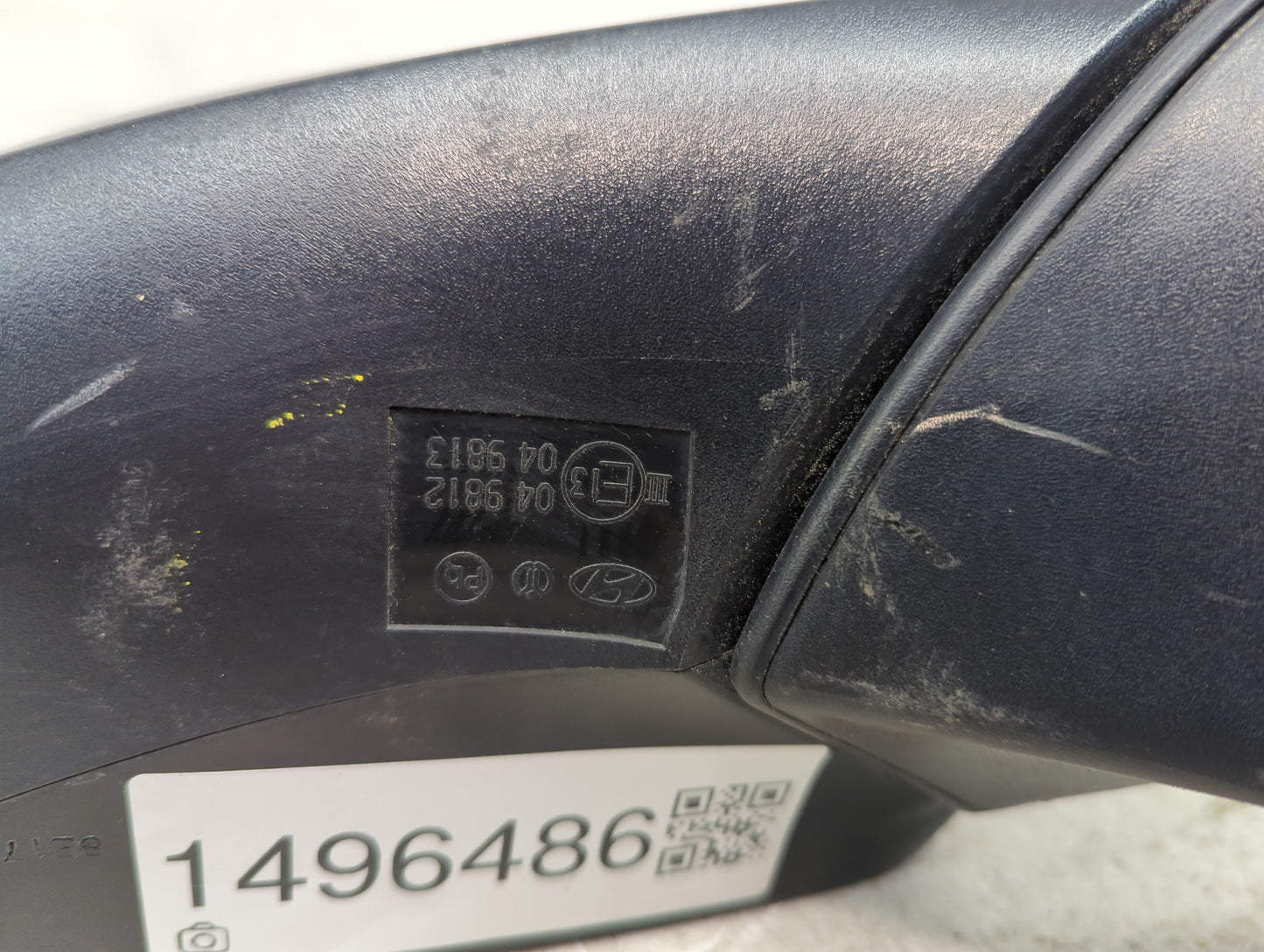 2019 Hyundai Santa Fe Passenger Side View Mirror - Right Door Mirror OEM Used - Oemusedautoparts1.com