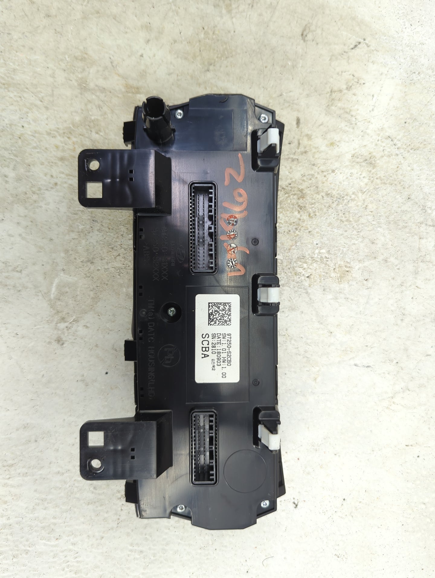 2019-2020 Hyundai Santa Fe Climate Control Module Temperature AC/Heater Replacement P/N:97250-S2CB0 Fits Fits 2019 2020 OEM 