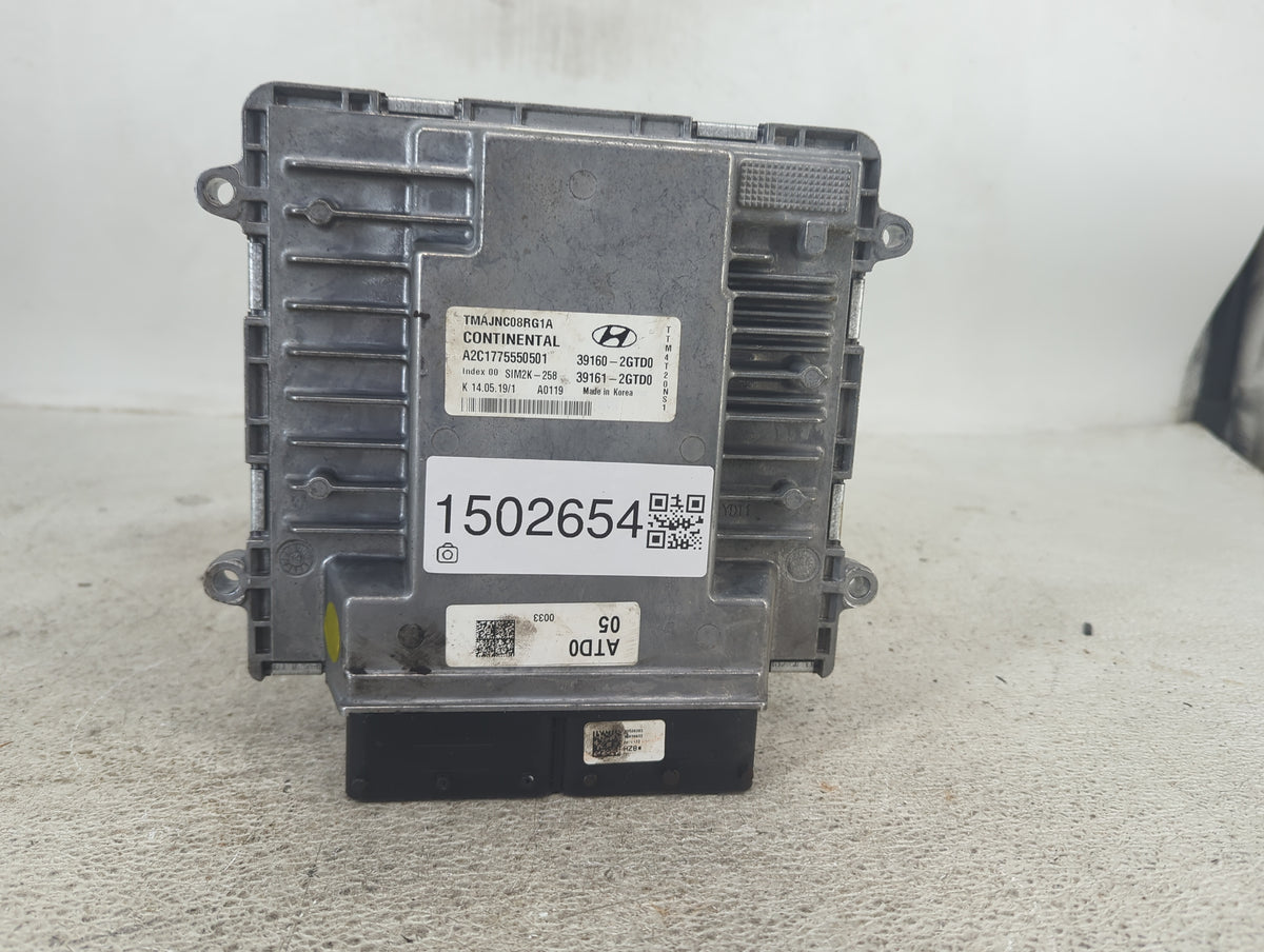 2019-2020 Hyundai Santa Fe PCM Engine Control Computer ECU ECM PCU OEM P/N:39160-2GTD0 39161-2GTD0 Fits Fits 2019 2020 OEM U