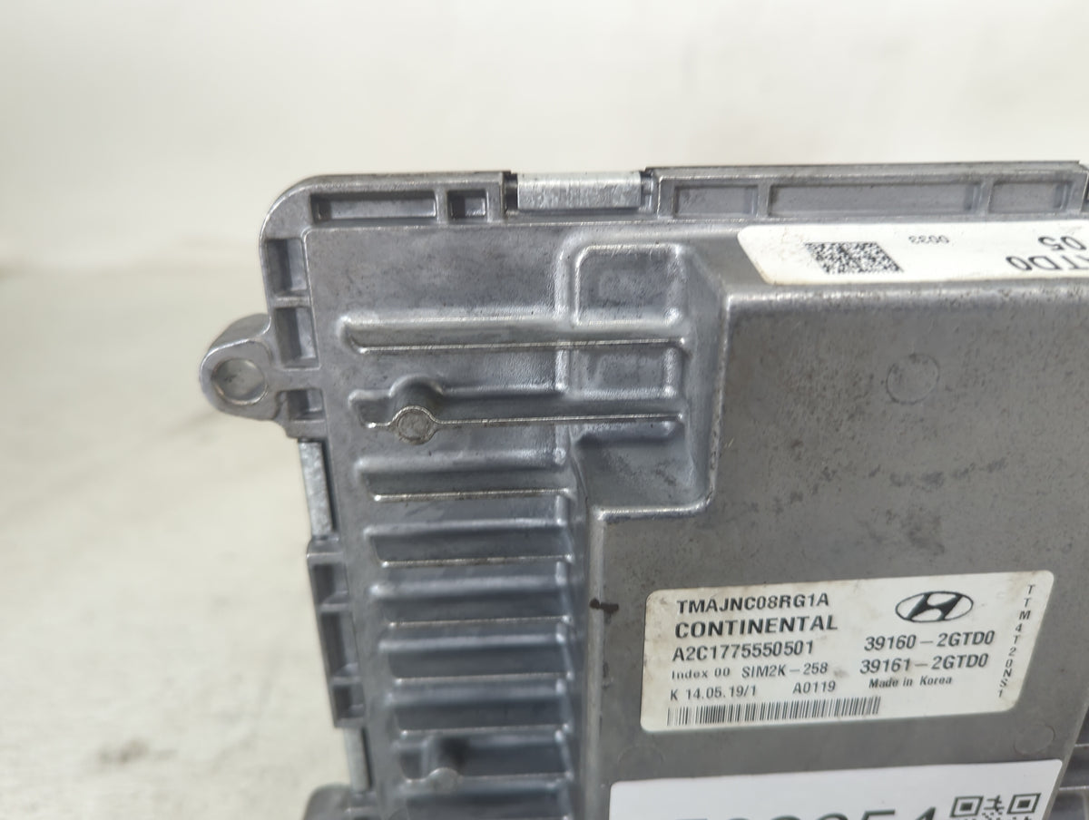 2019-2020 Hyundai Santa Fe PCM Engine Control Computer ECU ECM PCU OEM P/N:39160-2GTD0 39161-2GTD0 Fits Fits 2019 2020 OEM U