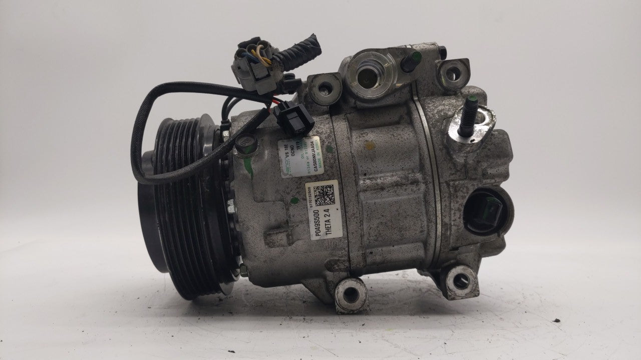 2019-2020 Hyundai Santa Fe Air Conditioning A/c Ac Compressor Oem - Oemusedautoparts1.com