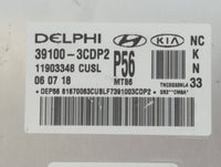 2019 Hyundai Santa Fe PCM Engine Control Computer ECU ECM PCU OEM P/N:39100-3CDP2 Fits OEM Used Auto Parts - Oemusedautopart