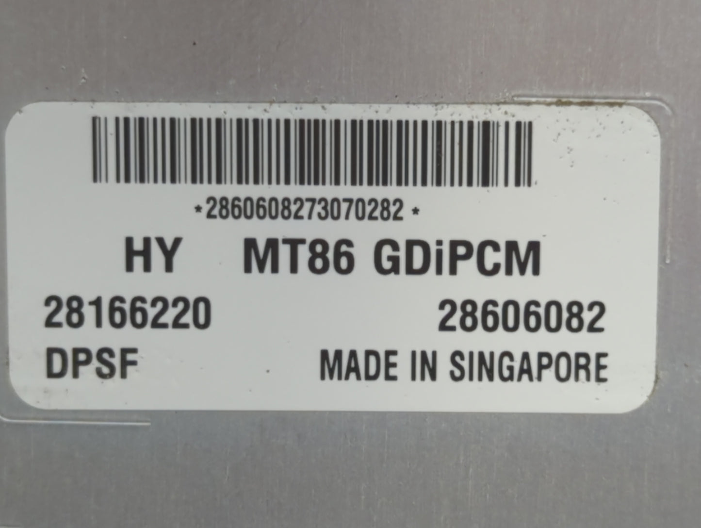 2019 Hyundai Santa Fe PCM Engine Control Computer ECU ECM PCU OEM P/N:39100-3CDP2 Fits OEM Used Auto Parts - Oemusedautopart