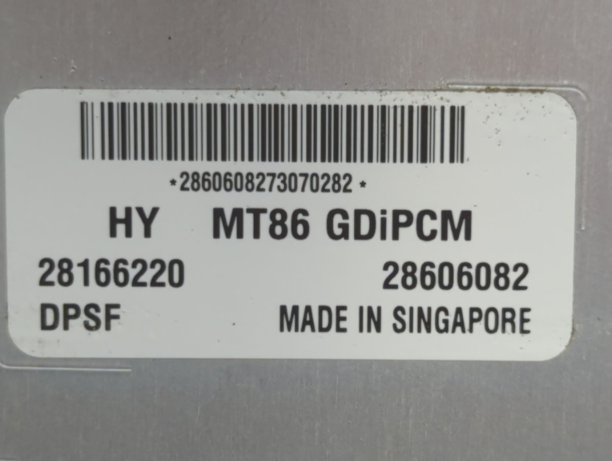 2019 Hyundai Santa Fe PCM Engine Control Computer ECU ECM PCU OEM P/N:39100-3CDP2 OEM Used Auto Parts - Oemusedautoparts1.co