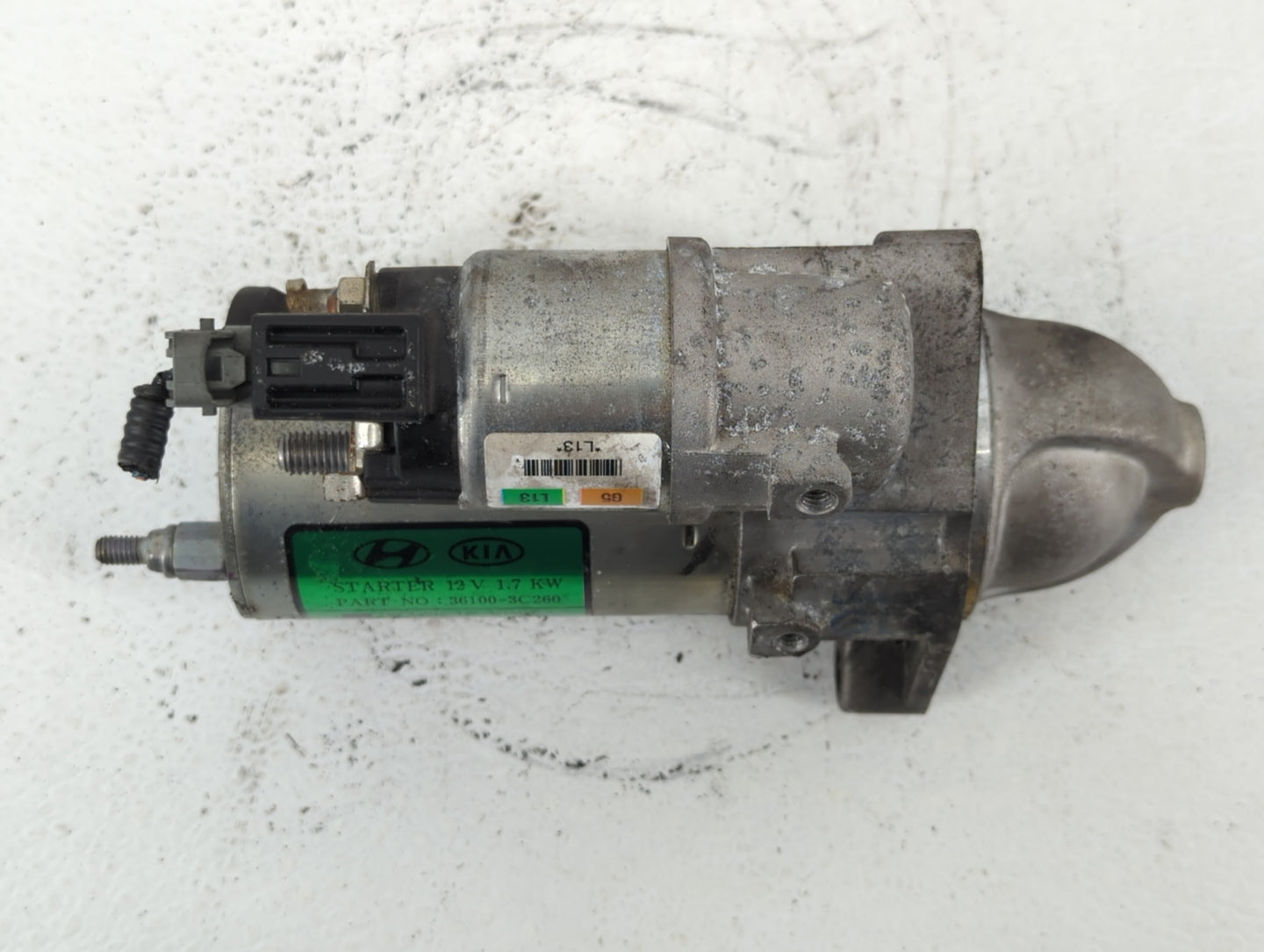 2015-2018 Hyundai Santa Fe Car Starter Motor Solenoid OEM P/N:36100-3C260 Fits Fits 2015 2016 2017 2018 2019 2020 OEM Used A