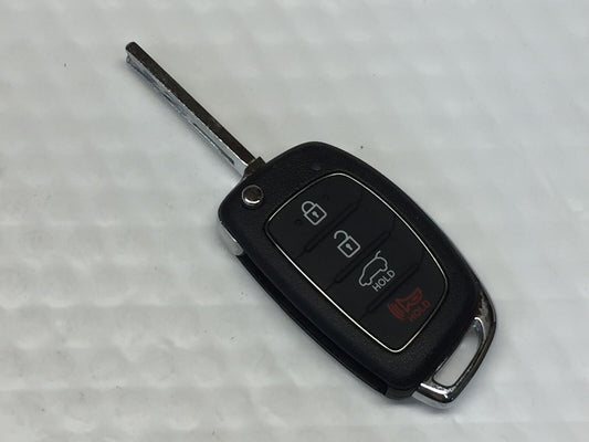 2013-2015 Hyundai Santa Fe Keyless Entry Remote Tq8-Rke-3f04 4 Buttons - Oemusedautoparts1.com