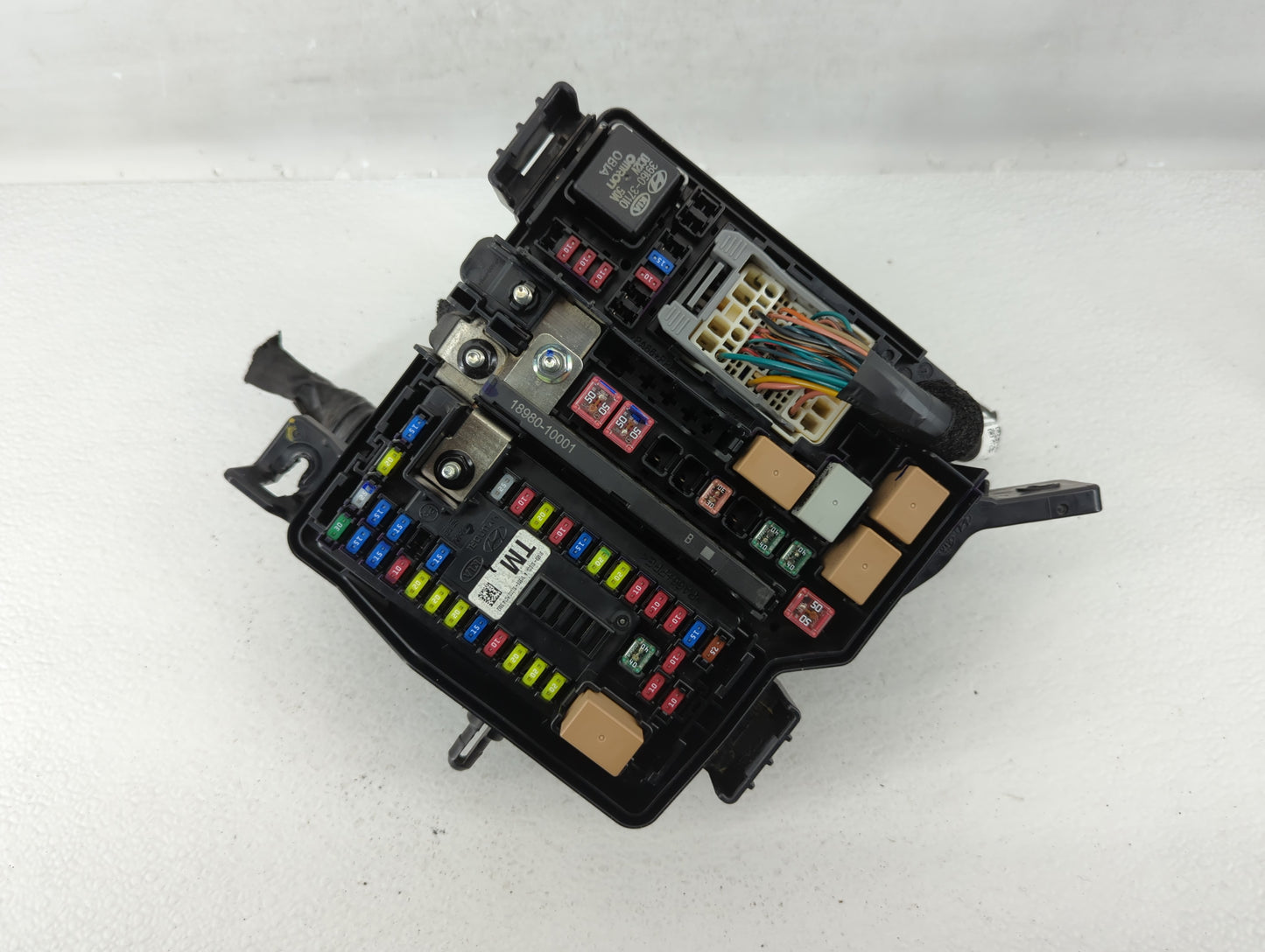 2019-2020 Hyundai Santa Fe Fusebox Fuse Box Panel Relay Module P/N:91956-S2021 Fits Fits 2019 2020 OEM Used Auto Parts - Oem