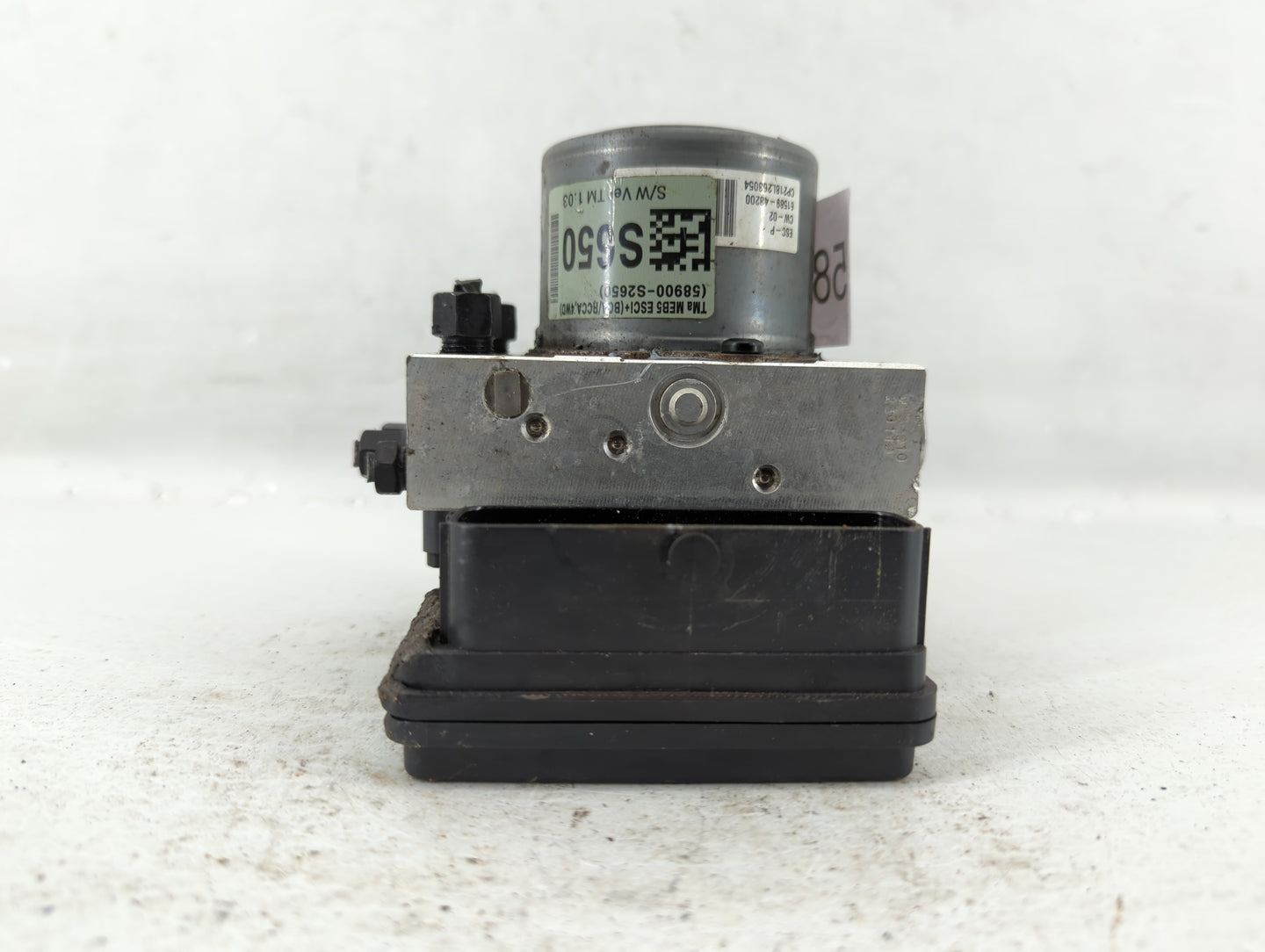 2019-2020 Hyundai Santa Fe ABS Pump Control Module Replacement P/N:S2589-20860 58910-S2550 Fits Fits 2019 2020 OEM Used Auto