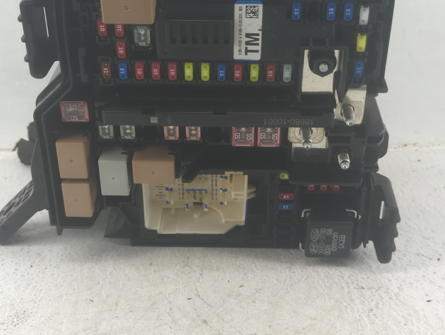 2019-2020 Hyundai Santa Fe Fusebox Fuse Box Panel Relay Module P/N:91959-S1000 Fits Fits 2019 2020 OEM Used Auto Parts - Oem