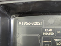 2019-2020 Hyundai Santa Fe Fusebox Fuse Box Panel Relay Module P/N:91956-S2021 91956-S2020 Fits Fits 2019 2020 OEM Used Auto