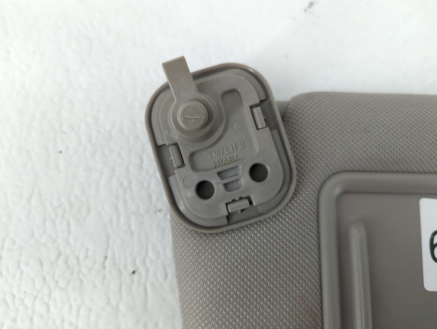 2019-2021 Hyundai Santa Fe Sun Visor Shade Replacement Driver Left Mirror Fits Fits 2019 2020 2021 OEM Used Auto Parts - Oem