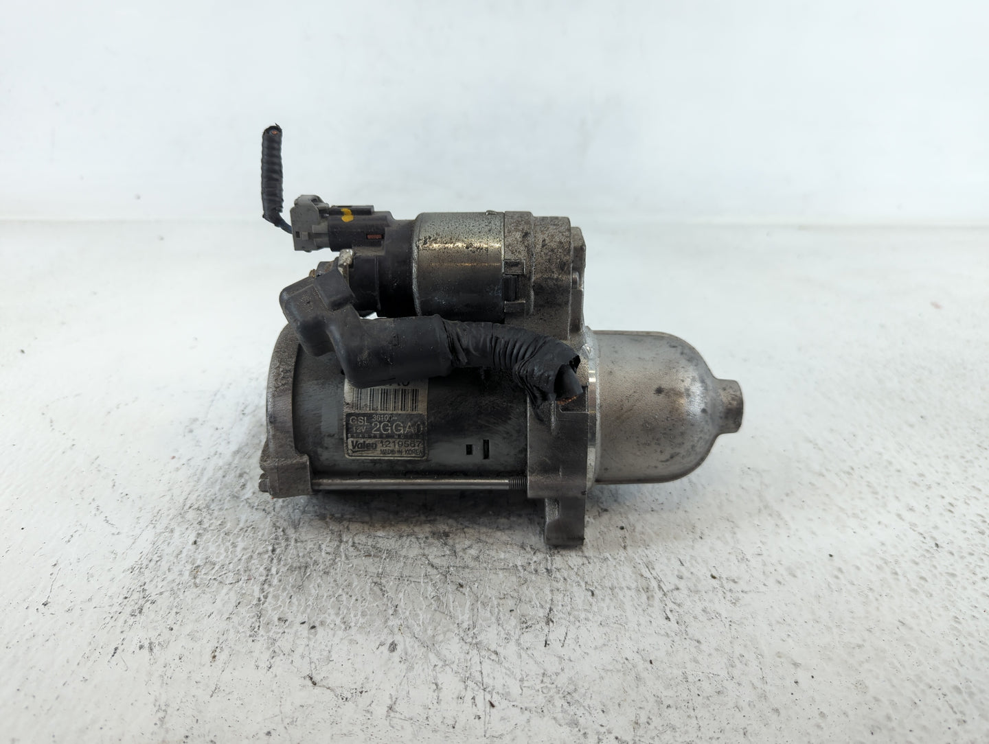 2019-2020 Hyundai Santa Fe Car Starter Motor Solenoid OEM P/N:1219567 36100-2GGA0 Fits Fits 2019 2020 OEM Used Auto Parts - 