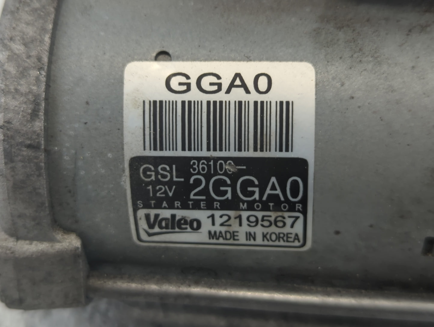 2014 Hyundai Santa Fe Car Starter Motor Solenoid OEM P/N:36100-2GGA0 Fits Fits 2008 2009 2010 2011 2012 2013 2015 2016 OEM U