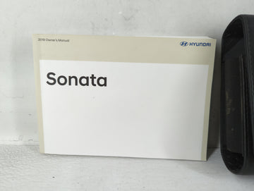 2019 Hyundai Santa Fe Owners Manual Book Guide P/N:KC10-EU8DA OEM Used Auto Parts
