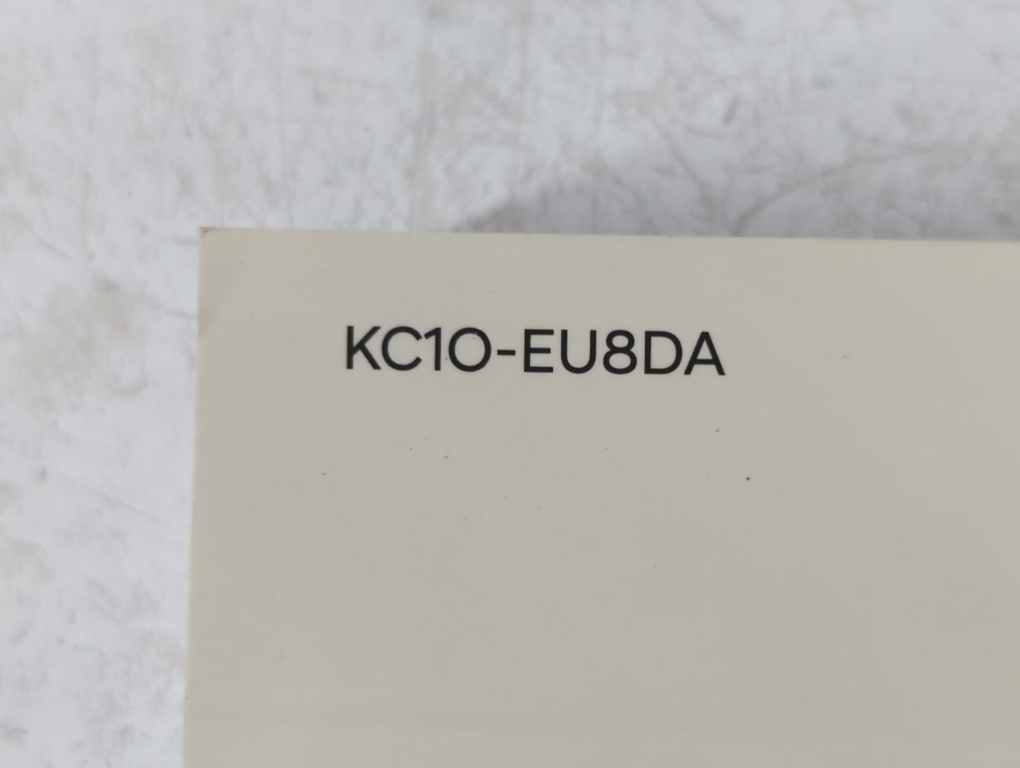 2019 Hyundai Santa Fe Owners Manual Book Guide P/N:KC10-EU8DA OEM Used Auto Parts - Oemusedautoparts1.com