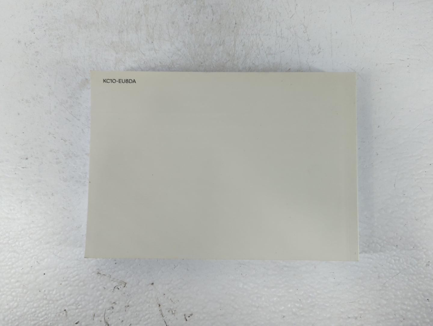 2019 Hyundai Santa Fe Owners Manual Book Guide P/N:KC10-EU8DA OEM Used Auto Parts - Oemusedautoparts1.com