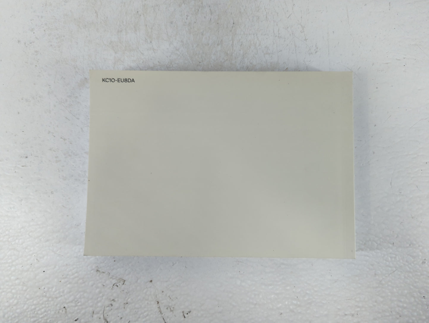 2019 Hyundai Santa Fe Owners Manual Book Guide P/N:KC10-EU8DA OEM Used Auto Parts - Oemusedautoparts1.com