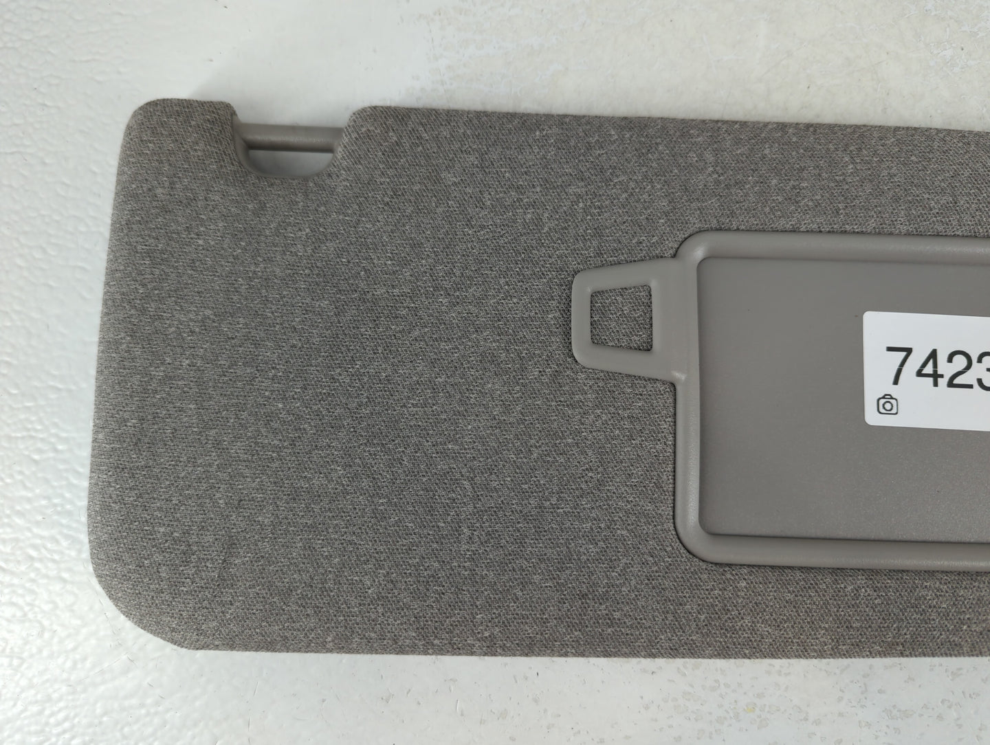 2019-2021 Hyundai Santa Fe Sun Visor Shade Replacement Passenger Right Mirror Fits Fits 2019 2020 2021 OEM Used Auto Parts -