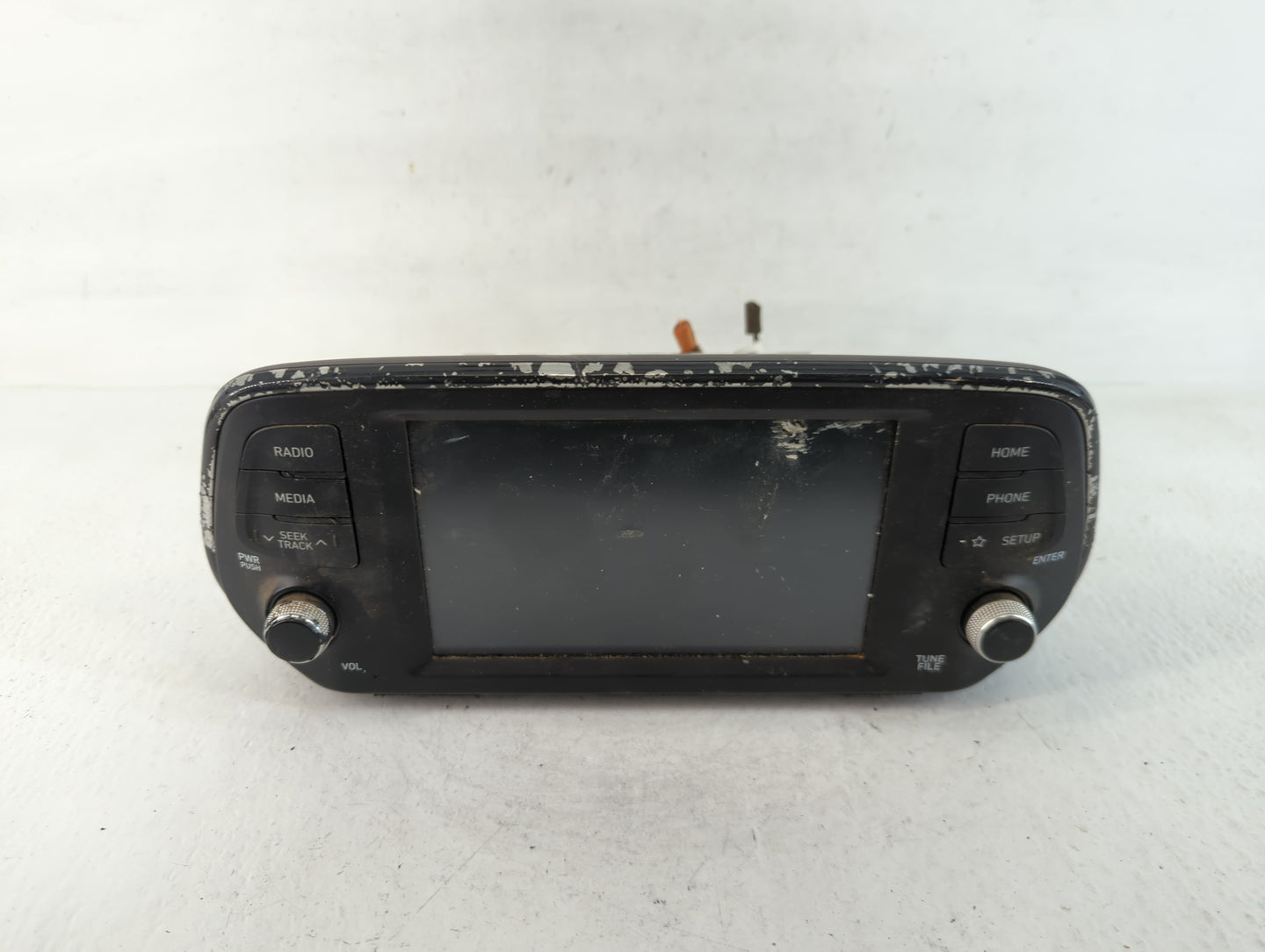 2019-2020 Hyundai Santa Fe Radio AM FM Cd Player Receiver Replacement P/N:96160-S2000VCS Fits Fits 2019 2020 OEM Used Auto P