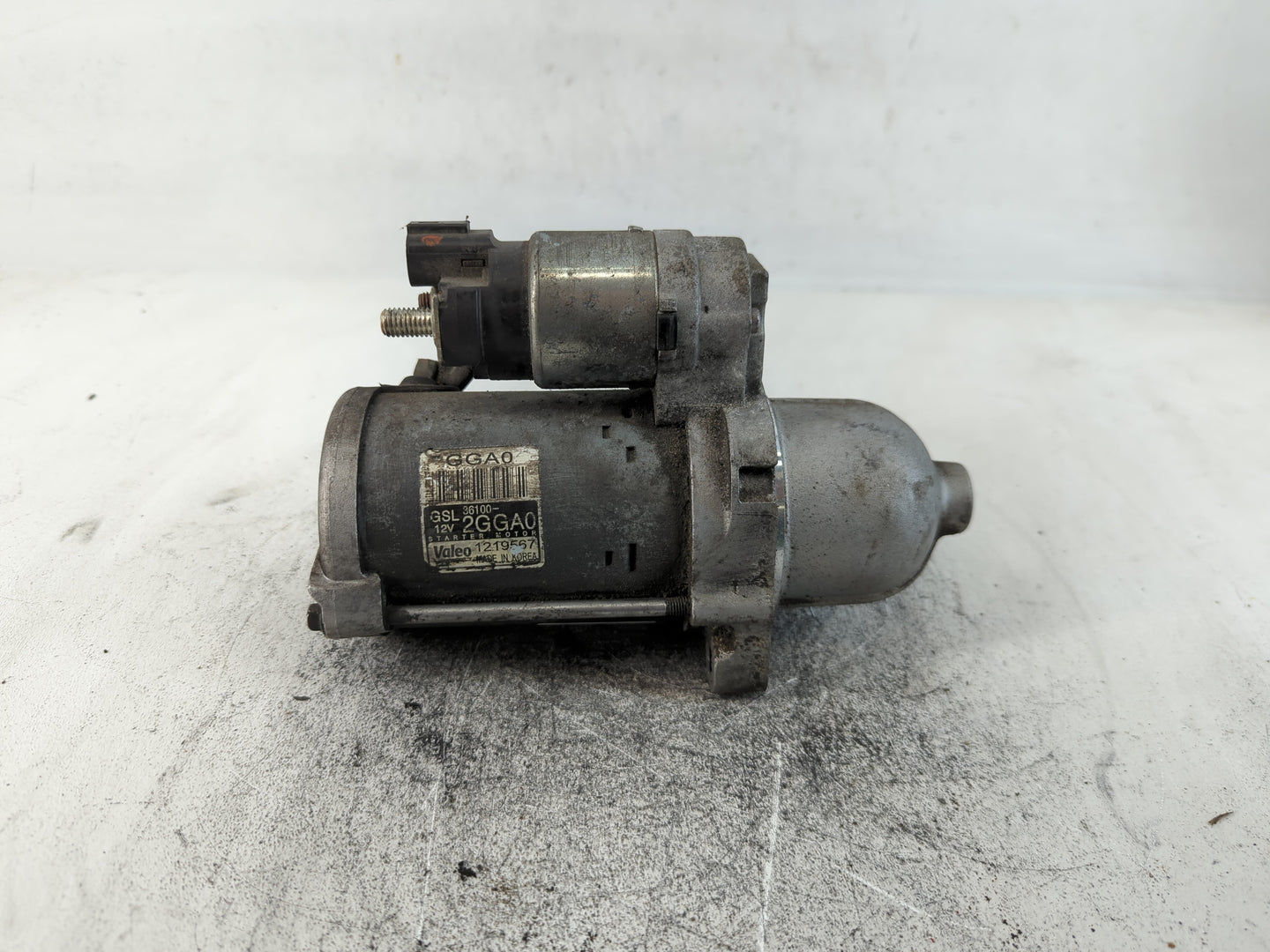 2019-2020 Hyundai Santa Fe Car Starter Motor Solenoid OEM P/N:1219567 36100-2GGA0 Fits Fits 2019 2020 OEM Used Auto Parts - 