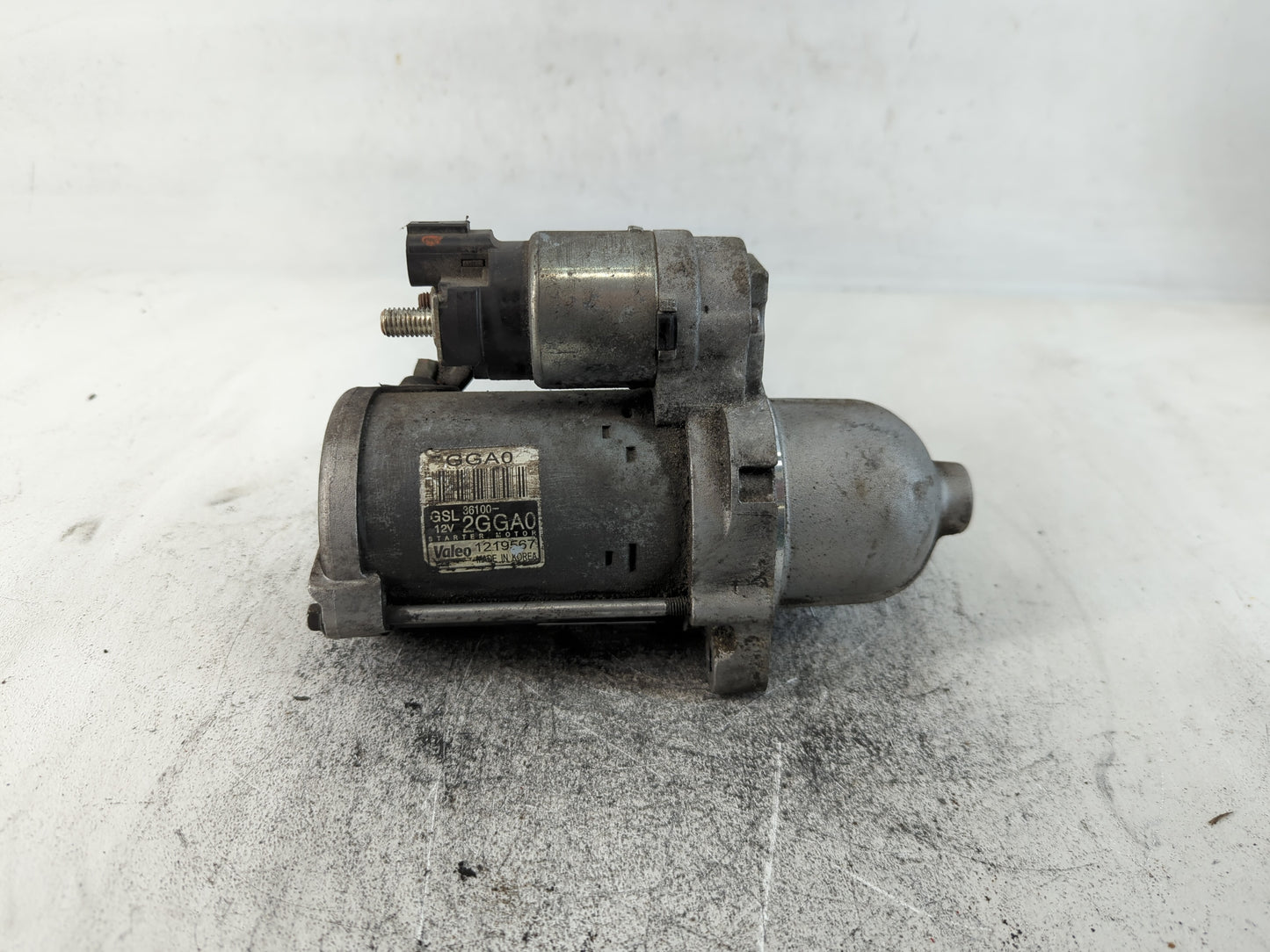 2019-2020 Hyundai Santa Fe Car Starter Motor Solenoid OEM P/N:1219567 36100-2GGA0 Fits Fits 2019 2020 OEM Used Auto Parts - 